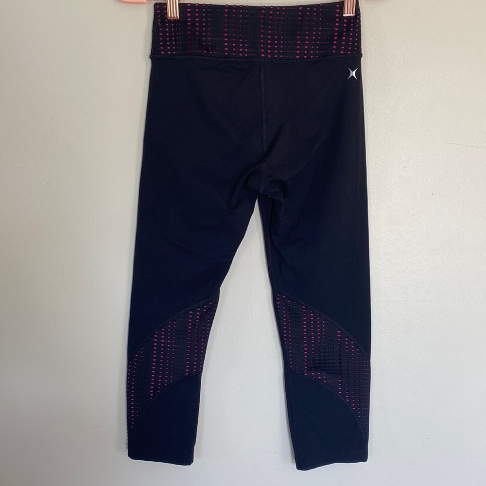 Express Exp Core Performance Crop Leggings - Blac… - image 4